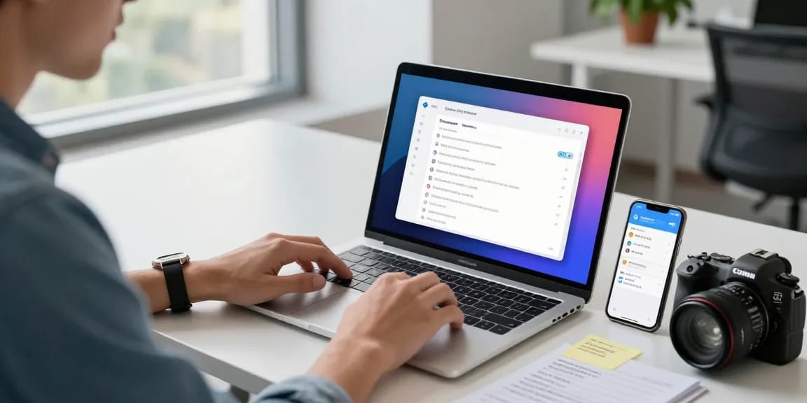 Configuring Telegram Chinese Version on a laptop with language settings displayed.